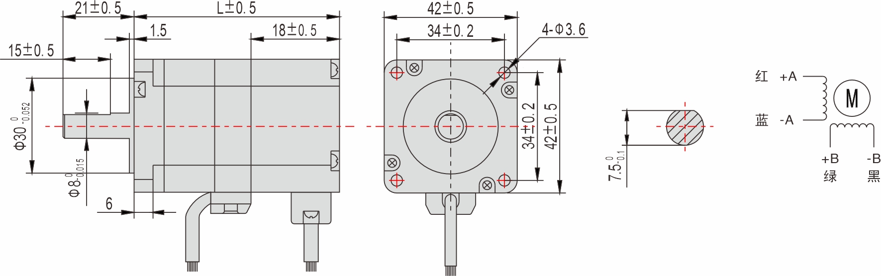 42mm 系列 閉環(huán)步進電機